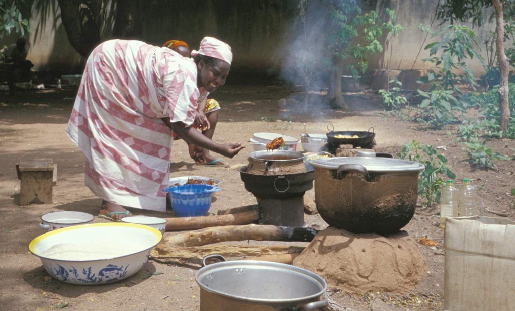 para cocinar en Africa