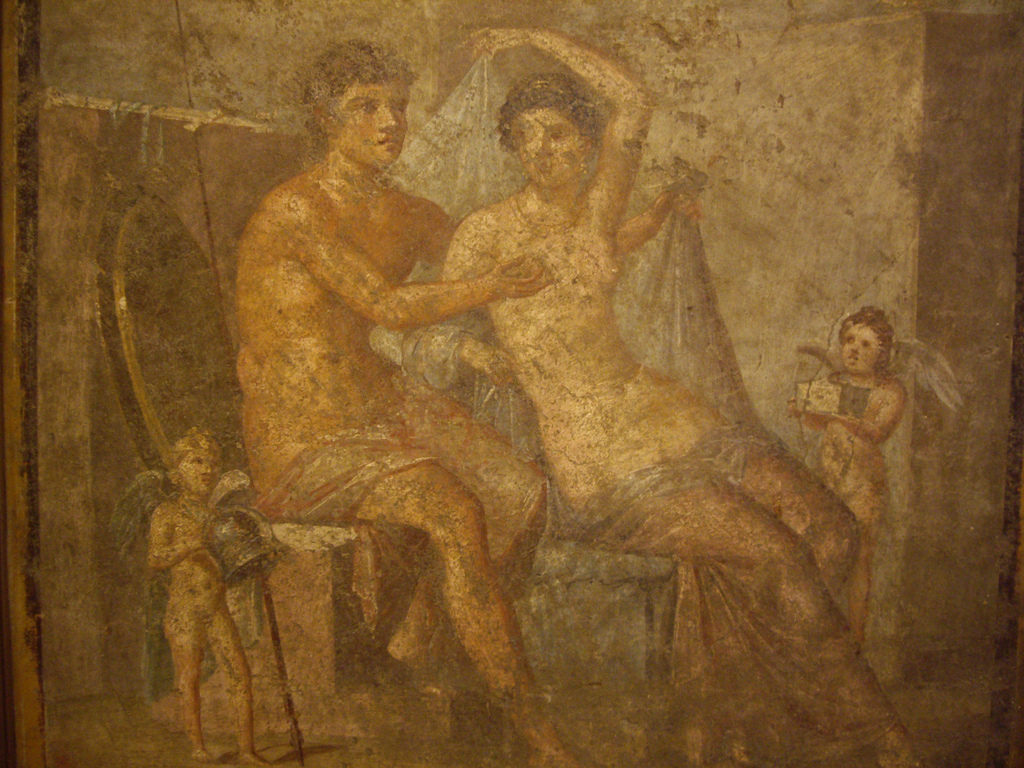 Ares y Afrodita